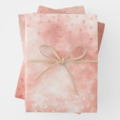 Rose Gold Dreamy Cloud Geschenkpapier Set (Beispiel)