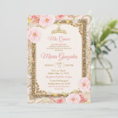 Rose Gold Dress Charra Mis Ruhige Einladung (Stehend Vorderseite)