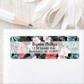 Rose Gold Elegante Tropical Botanische Insel Luau (Insitu)