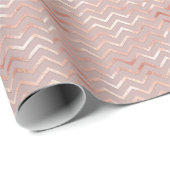 Rose Gold: elegantes Vintages Muster. Geschenkpapier (Rolleneckpunkt)