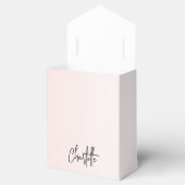 Rose gold errush Glitzer Tropfen Name Vielen Dank Geschenkschachtel (Geöffnet)