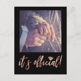 Rose Gold Es ist Offizielle Ankündigung des Fotos 