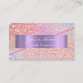 Rose Gold Event Planner WEDING MAKEUP Terminkarte (Vorderseite)