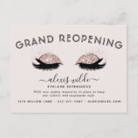 Rose Gold Eyelashes Salon