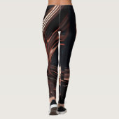 Rose Gold Fantasy Leggings (Rückseite)