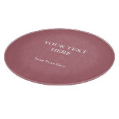 Rose Gold Farbe Schlicht Elegant Modernes Minimali Schneidebrett (Ecke)