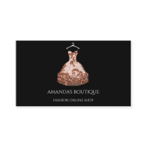Rose Gold Floral Dress Logo Fashion Event Stylist
