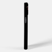 Rose Gold Floral - Monogramm Case-Mate iPhone Hülle (Rückseite / Rechts)