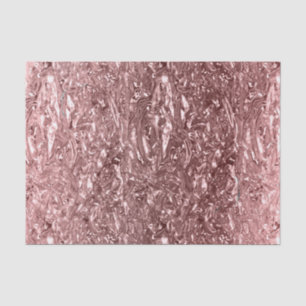 Rose Gold Flüssig-Chrom-Metallic Chic Glam Party Seidenpapier