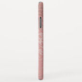 Rose Gold Foil Animal Muster Monogramm Case-Mate iPhone Hülle (Hinten/Rechts)