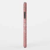 Rose Gold Foil Animal Muster Monogramm Case-Mate iPhone Hülle (Hinten/Rechts)