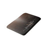 Rose Gold Foil Badematte (Schrägansicht)