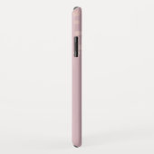 Rose Gold Foil Girly Confetti Monogram Case-Mate iPhone Hülle (Hinten/Rechts)