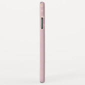 Rose Gold Foil Girly Confetti Monogram Case-Mate iPhone Hülle (Hinten/Rechts)