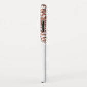 Rose Gold Foil Indian Mandala Monogram Name Case-Mate iPhone Hülle (Hinten/Rechts)