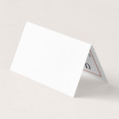 Rose Gold Foil Kalender ändern Datum Karte (Rückseite)