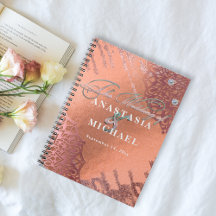 Rose Gold Foil Luxus Glam Stilvolle Hochzeit