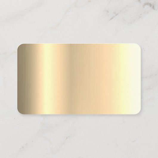 Rose Gold Foil Texture Foil Metal Pink Visitenkarte (Rückseite)