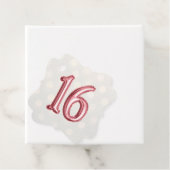 Rose Gold Foil und Glam Bokeh Shimmer Geschenkanhänger (Beispiel)