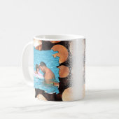 Rose Gold Foto Frame Tasse Wrap (Vorderseite Links)