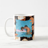 Rose Gold Foto Frame Tasse Wrap (Links)