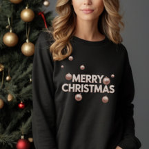 Rose Gold Frohe Weihnachten - Holiday Design