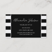 Rose Gold Funkelnd Glitzer Moderne Mikroblende Visitenkarte (Rückseite)