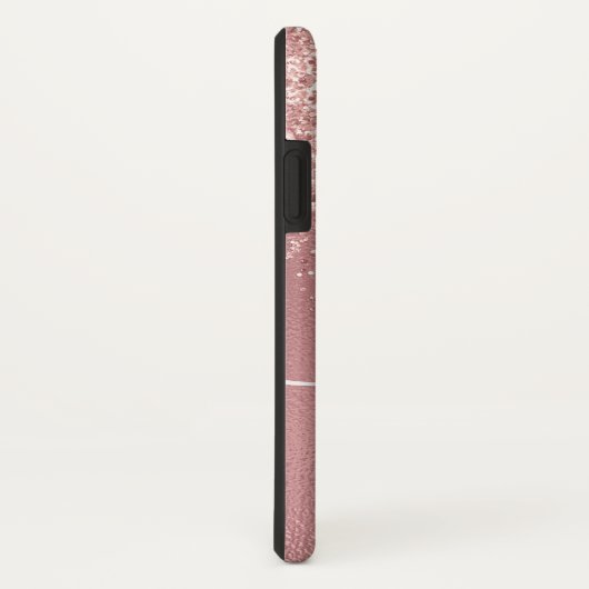 Rose Gold Future Glitzer Case-Mate iPhone Fall Case-Mate iPhone Hülle (Hinten/Rechts)