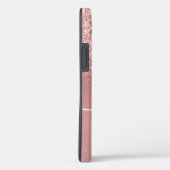 Rose Gold Future Glitzer Case-Mate iPhone Fall Hülle (Rückseite / Rechts)