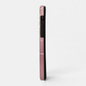 Rose Gold Future Glitzer Case-Mate iPhone Fall Hülle (Hinten/Links)