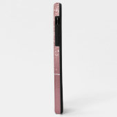 Rose Gold Future Glitzer Case-Mate iPhone Fall Hülle (Hinten/Links)