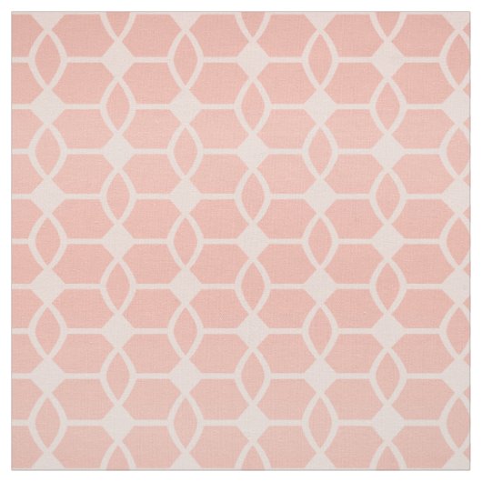 Rose Gold geometrischer Stoff (Muster)