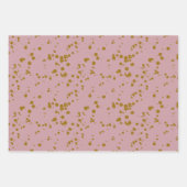 Rose Gold-Geschenkpackung Geschenkpapier Set (Vorderseite 3)