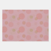 Rose Gold-Geschenkpackung Geschenkpapier Set (Vorderseite 2)