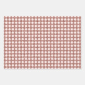 Rose Gold Geschenkpapier Set (Vorderseite)