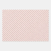 Rose Gold Geschenkpapier Set (Vorderseite 3)