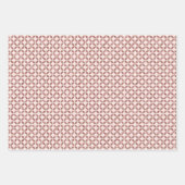 Rose Gold Geschenkpapier Set (Vorderseite 2)