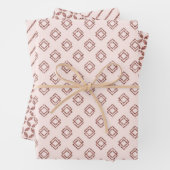 Rose Gold Geschenkpapier Set (Beispiel)