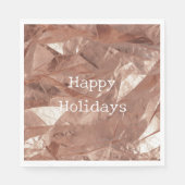 Rose Gold Glam Serviette (Vorderseite)