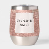 Rose Gold Glam Sparkle (Vorderseite)