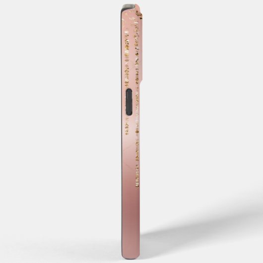 Rose Gold Glam Strings Case-Mate iPhone Hülle (Rückseite / Rechts)