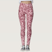 Rose Gold Glamour Leggings (Vorderseite)