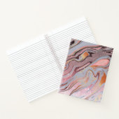 Rose Gold Glitter and Marble Notizblock (Innenseite)