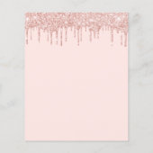 Rose Gold Glitzer (Rückseite)