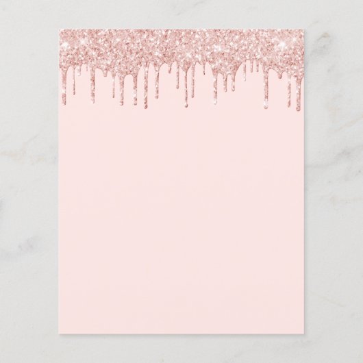 Rose Gold Glitzer (Rückseite)