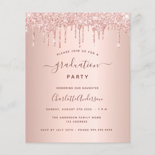 Rose Gold Glitzer 2023 (Vorderseite)