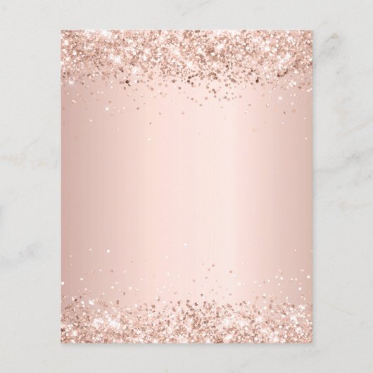 Rose Gold Glitzer 2024 (Rückseite)