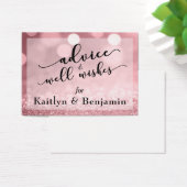 Rose Gold Glitzer Bokeh Beratung und Wünsche (Schreibtisch)