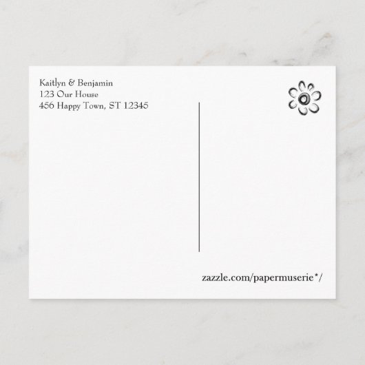 Rose Gold Glitzer Bokeh Engagement Partei Einladungspostkarte (Rückseite)