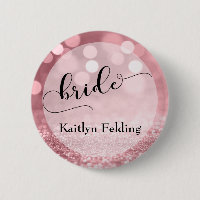 Rose Gold Glitzer Bokeh & Typografy Bridge 2